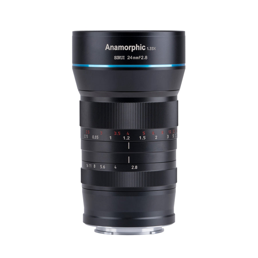 B-WARE SIRUI SR24 24mm f2.8 Anamorphes APS-C Objektiv 1.33x - for diverse Kameraanschlosse B-WARE - MFT-Mount