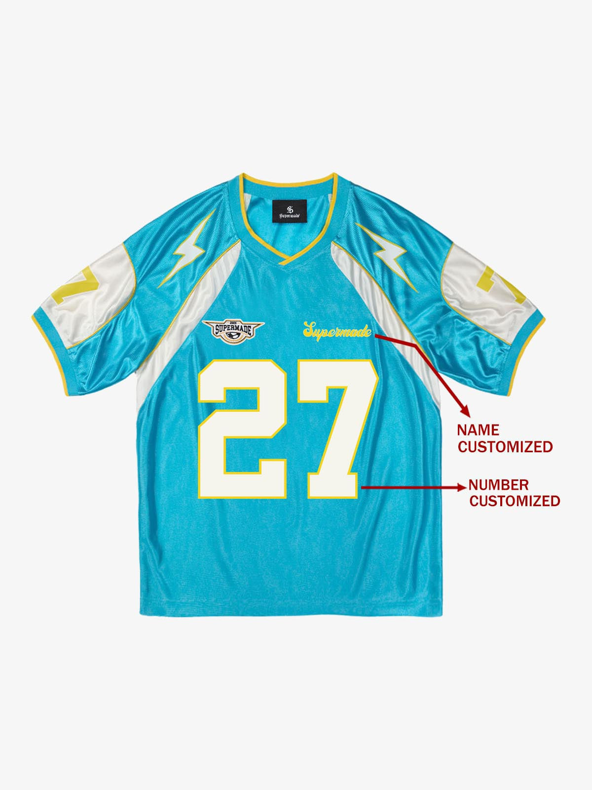 Original Sports Jersey T-Shirt - Cyan / M