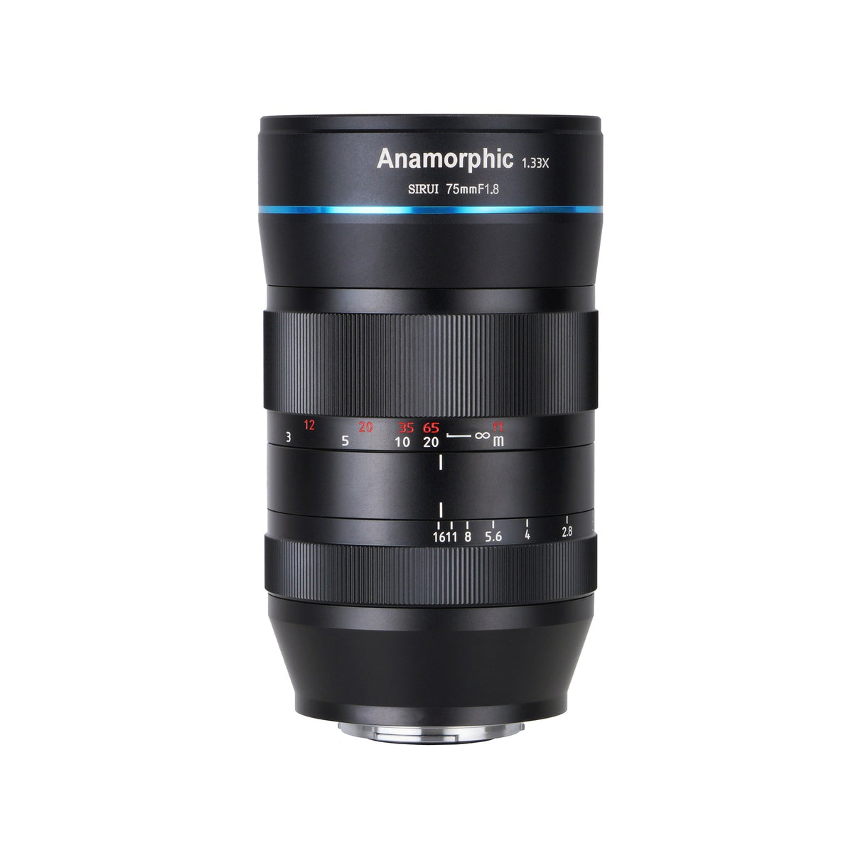 B-WARE SIRUI SR75 75mm f1.8 Anamorphes APS-C Objektiv 1.33x - for diverse Kameraanschlosse B-WARE - MFT-Mount
