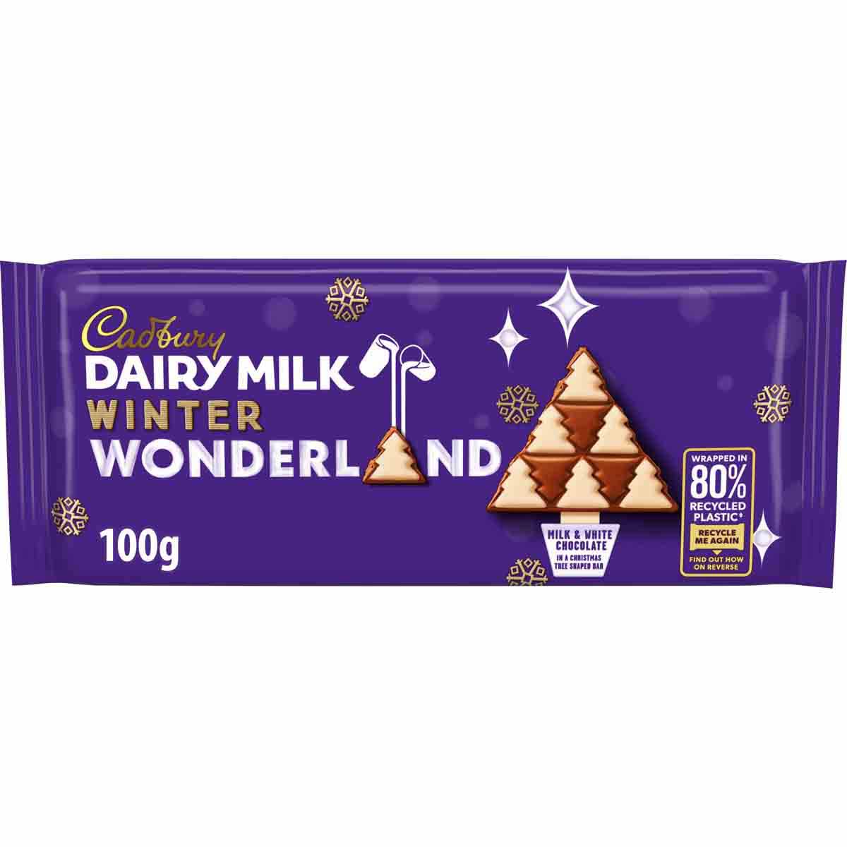 Cadbury Dairy Milk Winter Wonderland Edition Bar 100g