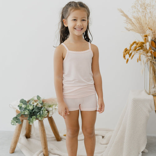 Girls' Wedgie-Free Full Coverage Shorties - Set of 2 | Size: 2-3 Y / 95 | Color: Noel - Cream/Cream