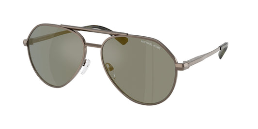 Michael Kors MK1168 BRENTWOOD 10014T Man Sunglasses Metal Grey Grey Pilot Normal