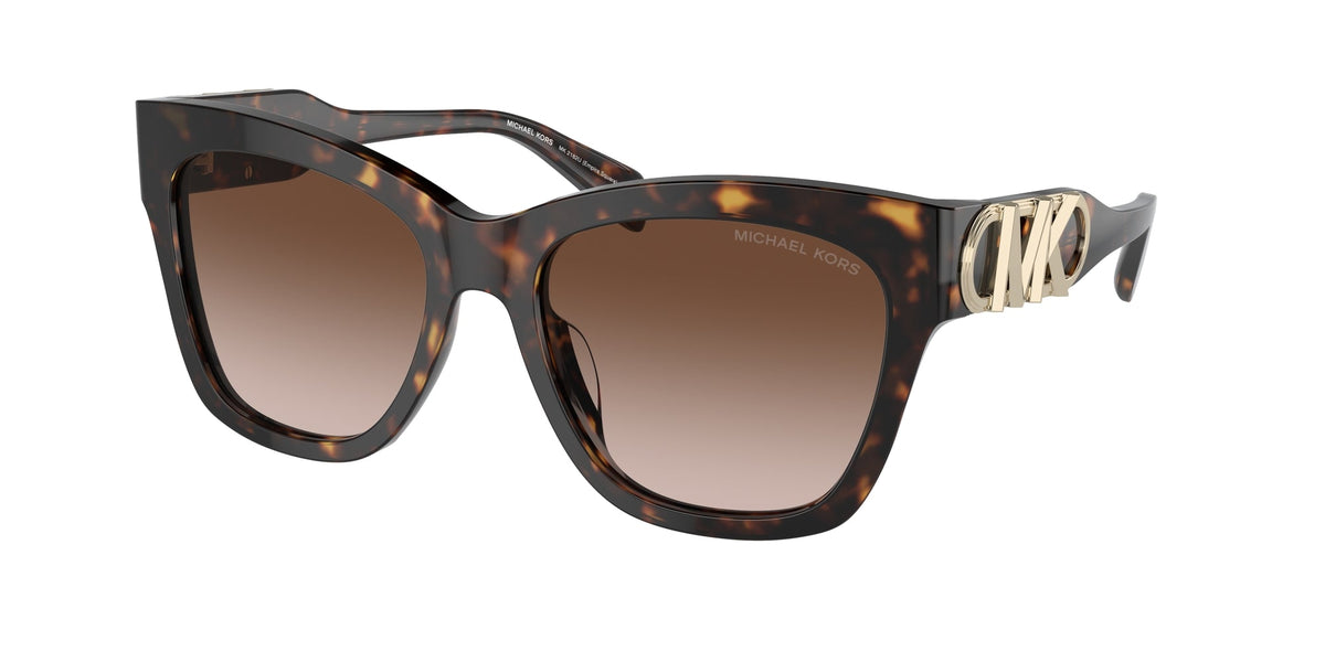Michael Kors MK2182U EMPIRE SQUARE 300613 Woman Sunglasses Acetate Turtle Brown Butterfly Normal Shaded