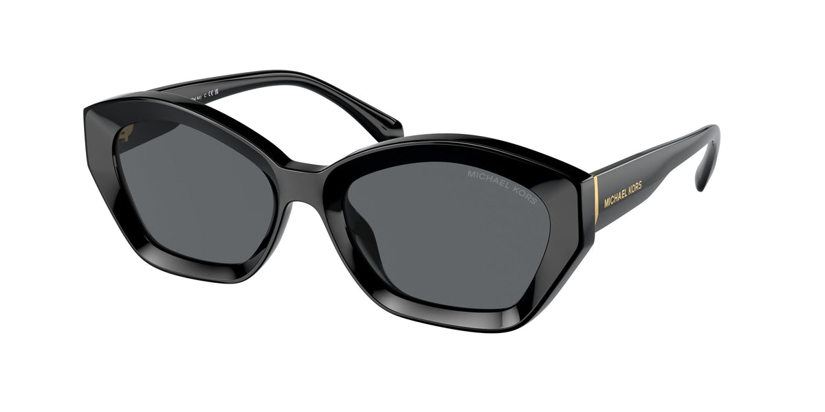 Michael Kors MK2209U BEL AIR 300587 Woman Sunglasses Injected Black Grey Geometric Normal