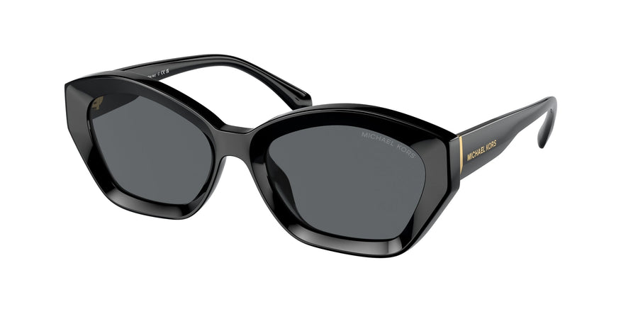 Michael Kors MK2209U BEL AIR 300587 Woman Sunglasses Injected Black Grey Geometric Normal