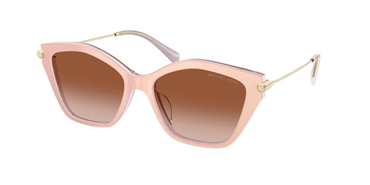 Michael Kors MK2246U CATSKILLS 401513 Woman Sunglasses Acetate White  Geometric Normal Shaded