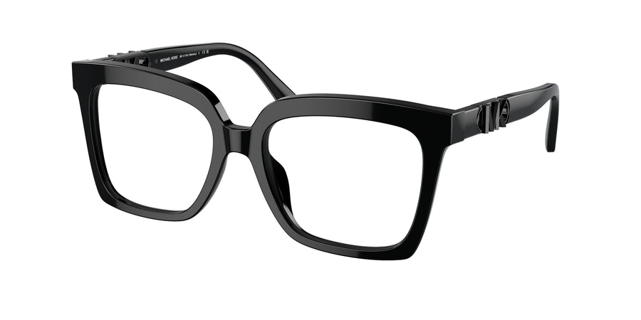Michael Kors MK4119U NASSAU 3005 Woman Optical frames Acetate Black  Squared Normal