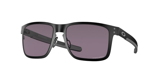 Oakley OO4123 HOLBROOK METAL 412311 Man Sunglasses Metal Black Grey Squared Normal Prizm