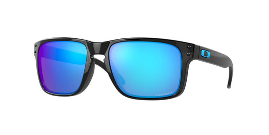 Oakley OO9102 HOLBROOK 9102F5 Man Sunglasses O_matter Black Blue Squared Normal Prizm