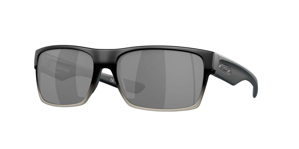 Oakley OO9189 TWOFACE 918930 Man Sunglasses O_matter Black Grey Squared Normal Prizm Iridium