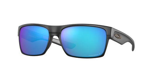 Oakley OO9189 TWOFACE 918946 Man Sunglasses O_matter Black Blue Squared Polarized Prizm