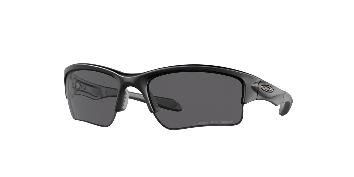 Oakley OO9200 QUARTER JACKET 920007 Man Sunglasses O_matter Black Grey Squared Polarized