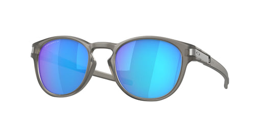 Oakley OO9265 LATCH 926532 Unisex Sunglasses O_matter Grey Blue Round Polarized Prizm