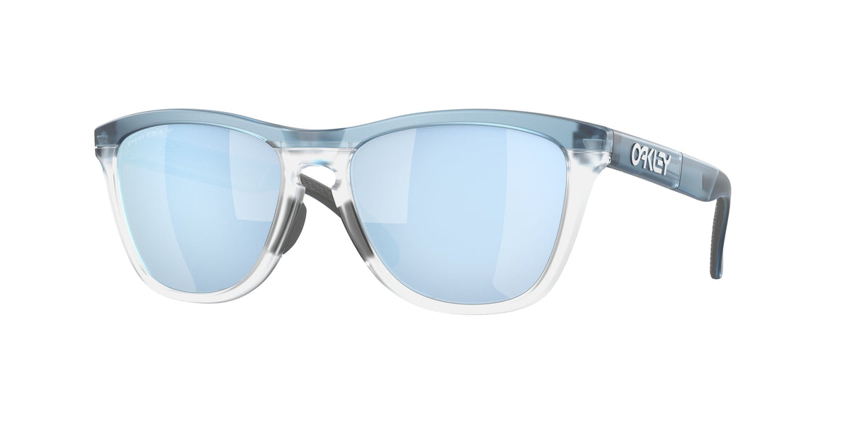Oakley OO9284 FROGSKINS RANGE 928409 Man Sunglasses O_matter Grey Blue Round Polarized Prizm