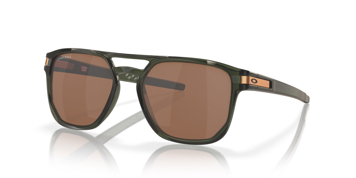 Oakley OO9436 LATCH BETA 943603 Man Sunglasses O_matter Green Brown Squared Normal Prizm