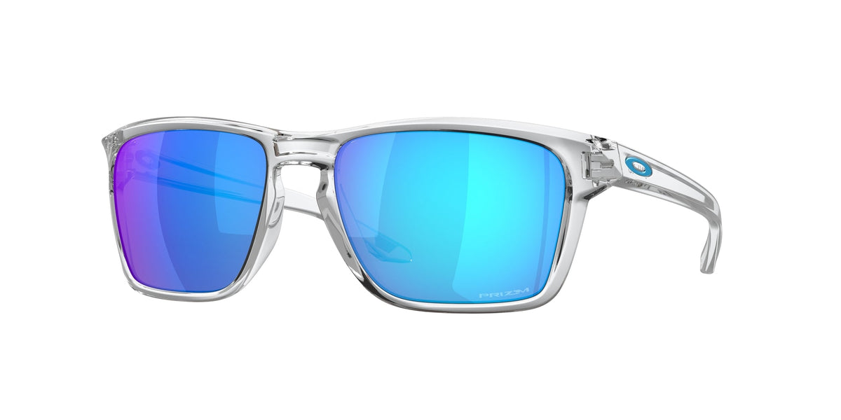 Oakley OO9448 SYLAS 944804 Man Sunglasses O_matter Transparent Blue Squared Normal Prizm