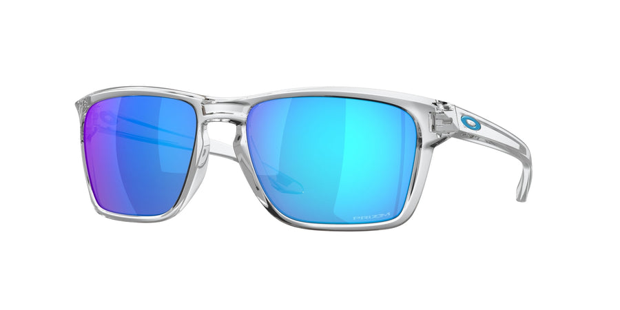 Oakley OO9448 SYLAS 944804 Man Sunglasses O_matter Transparent Blue Squared Normal Prizm