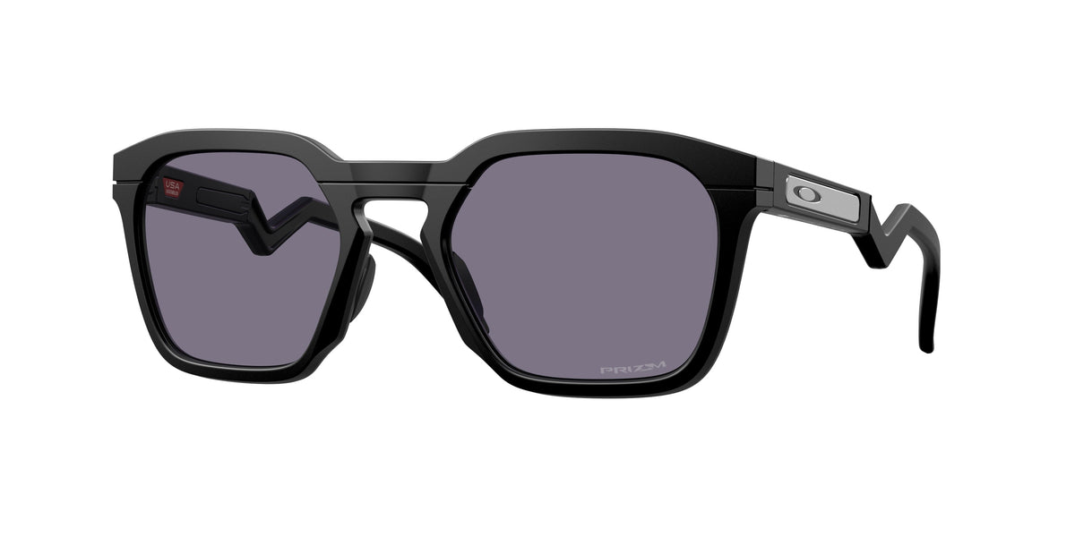 Oakley OO9533 HSTN SQ 953301 Unisex Sunglasses O_Matter Black Grey Squared Normal