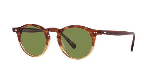 Oliver Peoples OV5504SU OP-13 SUN 175452 Unisex Sunglasses Acetate Brown Green Round Normal