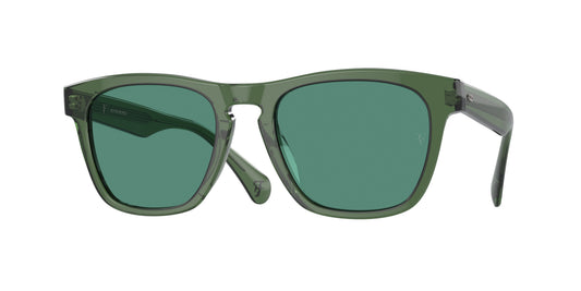 Oliver Peoples OV5555SU R-3 177371 Unisex Sunglasses Acetate Green Green Pillow Normal