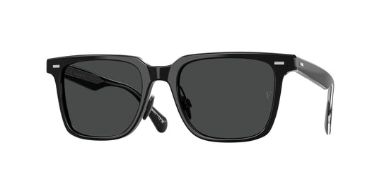 Oliver Peoples OV5592S MR. FEDERER II 149287 Man Sunglasses Acetate Black Grey Squared Normal