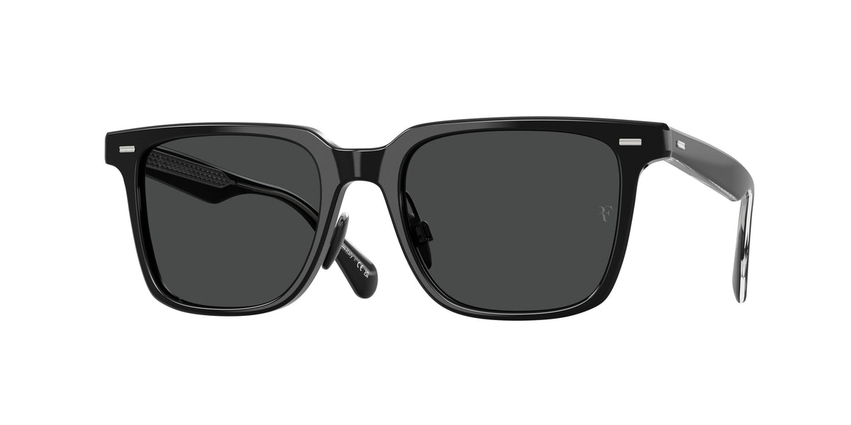 Oliver Peoples OV5592S MR. FEDERER II 149287 Man Sunglasses Acetate Black Grey Squared Normal