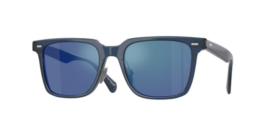 Oliver Peoples OV5592S MR. FEDERER II 178755 Man Sunglasses Acetate Blue Blue Squared Normal