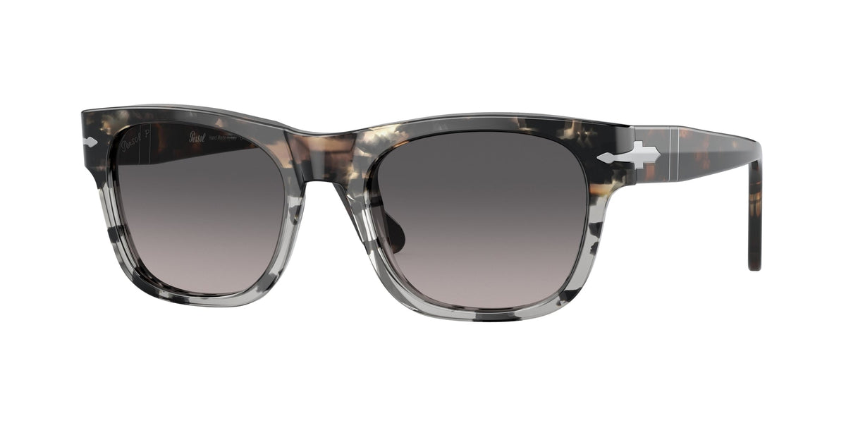 Persol PO3269S 1159M3 Unisex Sunglasses Plastic Turtle Grey Squared Polarized Shaded
