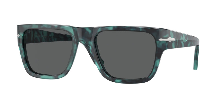 Persol PO3348S 1211B1 Unisex Sunglasses Acetate Blue Grey Squared Normal