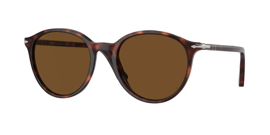 Persol PO3350S 24/57 Unisex Sunglasses Acetate Turtle Brown Pantos Polarized