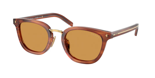 Prada PR C01SD 27F60F Man Sunglasses Acetate Brown  Cat Eye Photochromic