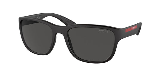 Prada Linea Rossa PS 01US ACTIVE DG05S0 Man Sunglasses Plastic Black  Squared Normal