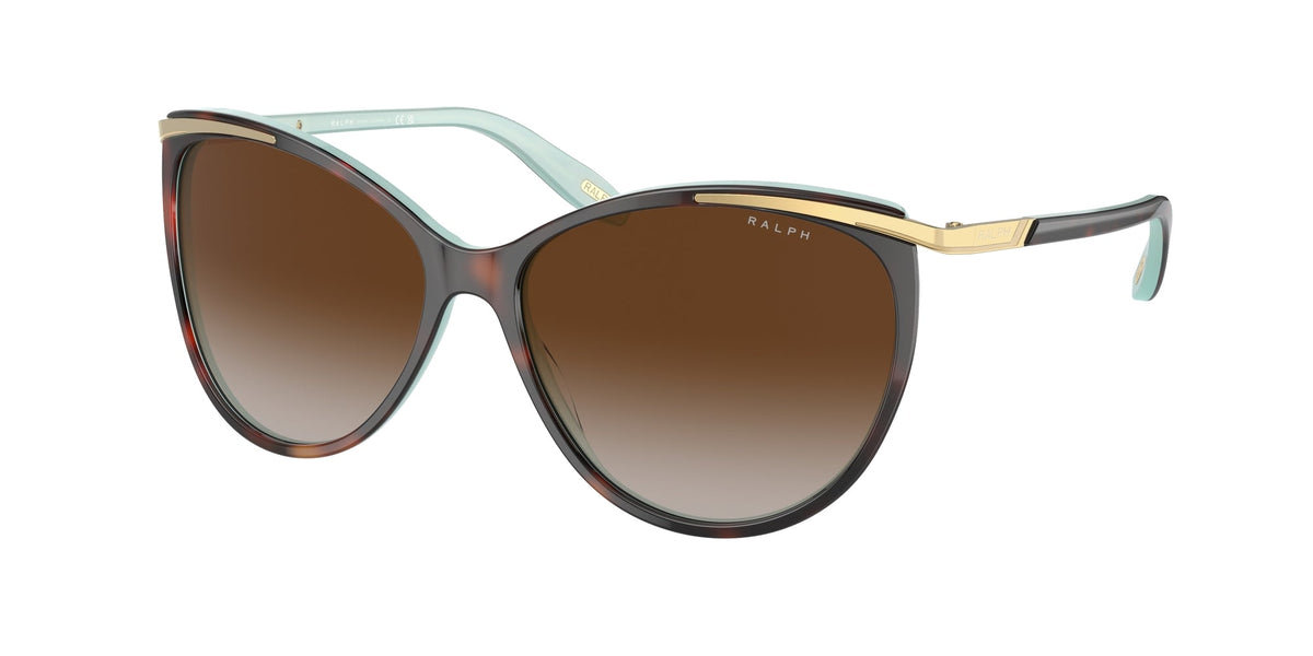 Ralph Lauren RA5150 RA 5150 601/3B Woman Sunglasses Acetate Brown Brown Cat Eye Normal Shaded