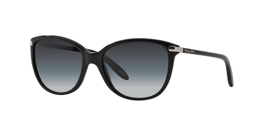 Ralph Lauren RA5160 RA5160 501/11 Woman Sunglasses Acetate Black Grey Cat Eye Normal Shaded