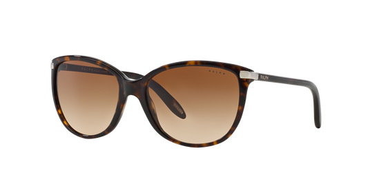 Ralph Lauren RA5160 RA5160 510/13 Woman Sunglasses Acetate Turtle Brown Cat Eye Normal Shaded