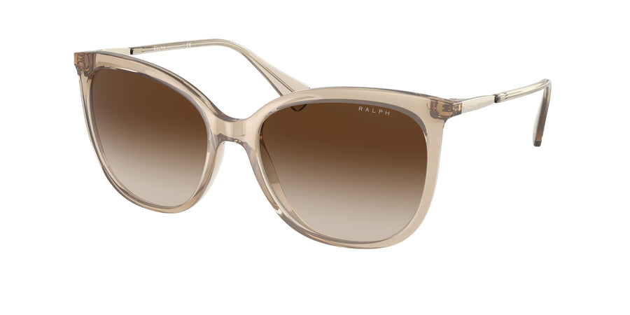 Ralph Lauren RA5248 580213 Woman Sunglasses Injected Brown Brown Butterfly Normal Shaded