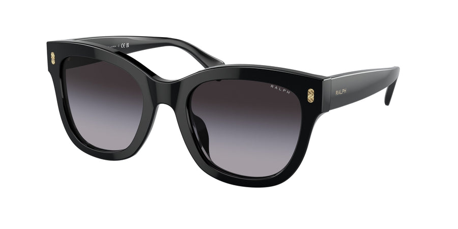 Ralph Lauren RA5301U 50018G Woman Sunglasses Acetate Black Grey Round Normal Shaded