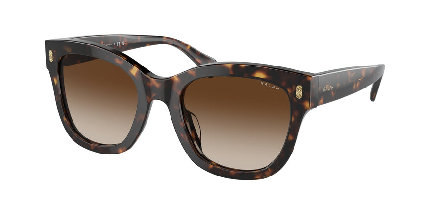 Ralph Lauren RA5301U 500313 Woman Sunglasses Acetate Turtle Brown Round Normal Shaded