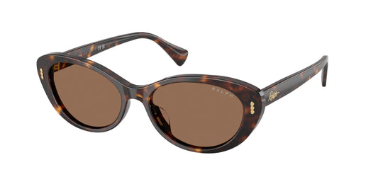 Ralph Lauren RA5350U 500373 Woman Sunglasses Acetate Brown Brown Round Normal