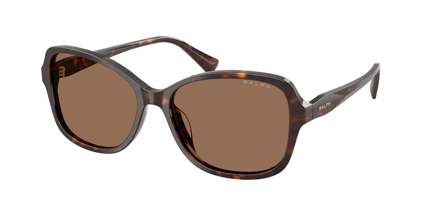 Ralph Lauren RA5351U 500373 Woman Sunglasses Acetate Turtle Brown Squared Normal