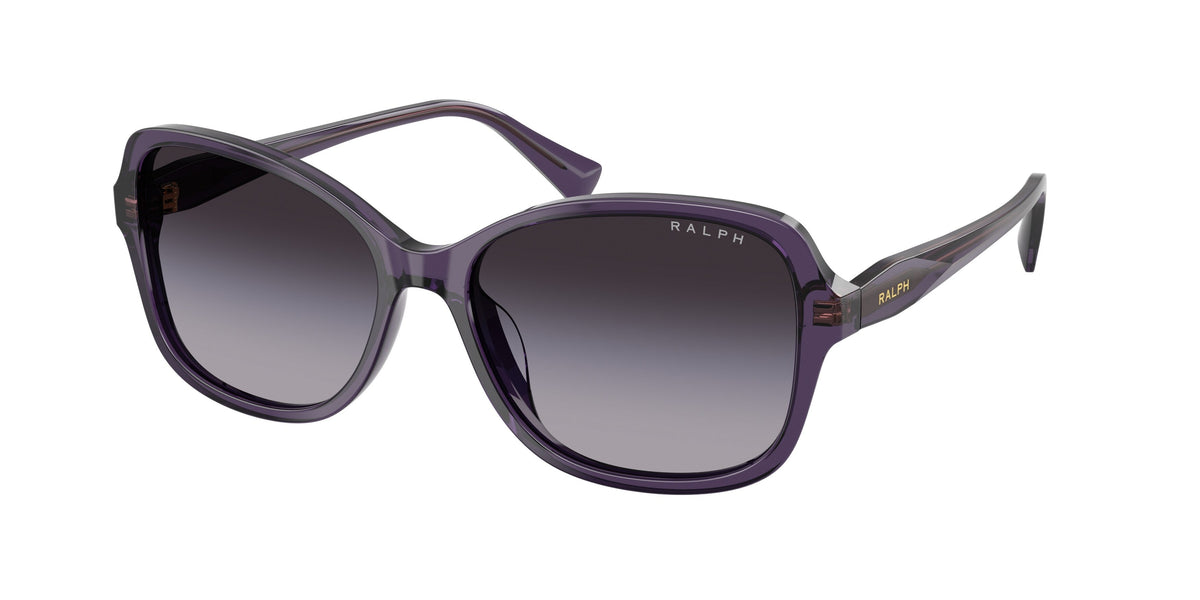 Ralph Lauren RA5351U 63458G Woman Sunglasses Acetate Violet Grey Squared Normal Nuanced