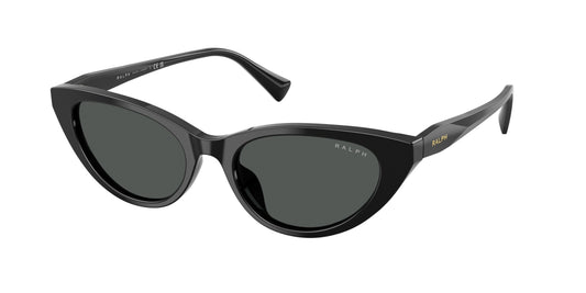 Ralph Lauren RA5352U 500187 Woman Sunglasses Acetate Black Grey Cat Eye Normal