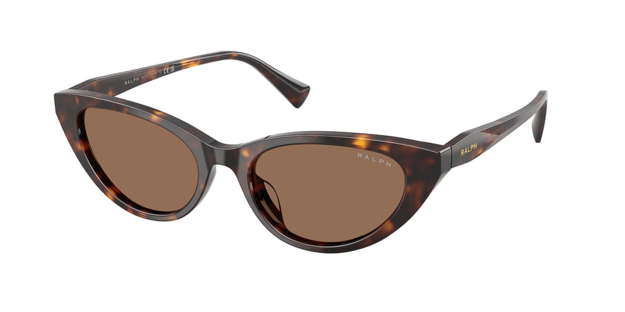 Ralph Lauren RA5352U 500373 Woman Sunglasses Acetate Turtle Brown Cat Eye Normal