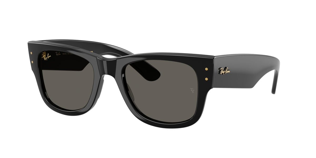 Ray - Ban A$AP ROCKY RB0840S MEGA WAYFARER 6826J5 Unisex Sunglasses Acetate Black  Squared Normal