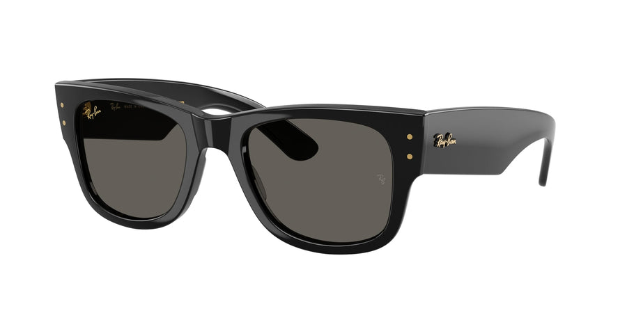 Ray - Ban A$AP ROCKY RB0840S MEGA WAYFARER 6826J5 Unisex Sunglasses Acetate Black  Squared Normal