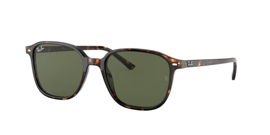 Ray - Ban RB2193 LEONARD 902/31 Unisex Sunglasses Acetate Turtle G15 Squared Normal