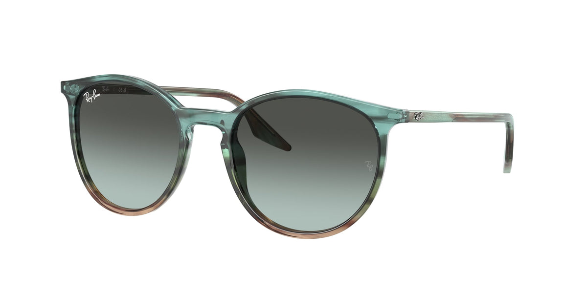 Ray - Ban RB2204 1394GK Unisex Sunglasses Acetate Multi-color Blue Pantos Normal Shaded