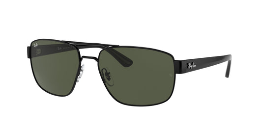 Ray - Ban RB3663 002/31 Man Sunglasses Metal Black G15 Geometric Normal