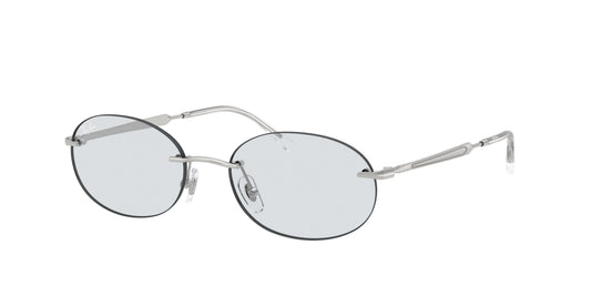 Ray - Ban RB3767 003/MF Unisex Sunglasses Metal Silver Blue Round Photochromic