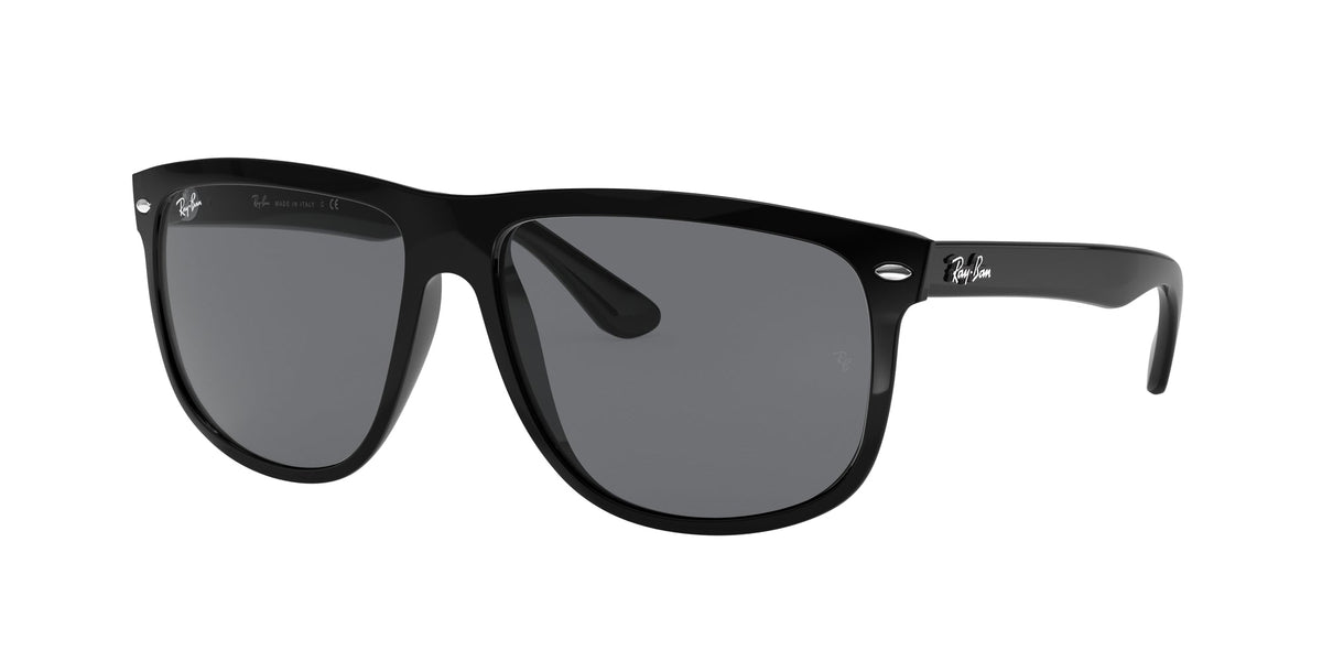 Ray - Ban RB4147 BOYFRIEND 601/87 Man Sunglasses Nylon Black Grey Squared Normal